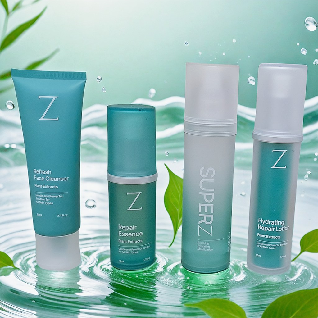 Z研，植物科技保養，溫和高效，德國皮膚科認證，抗老修復，天然成分，敏感肌保養